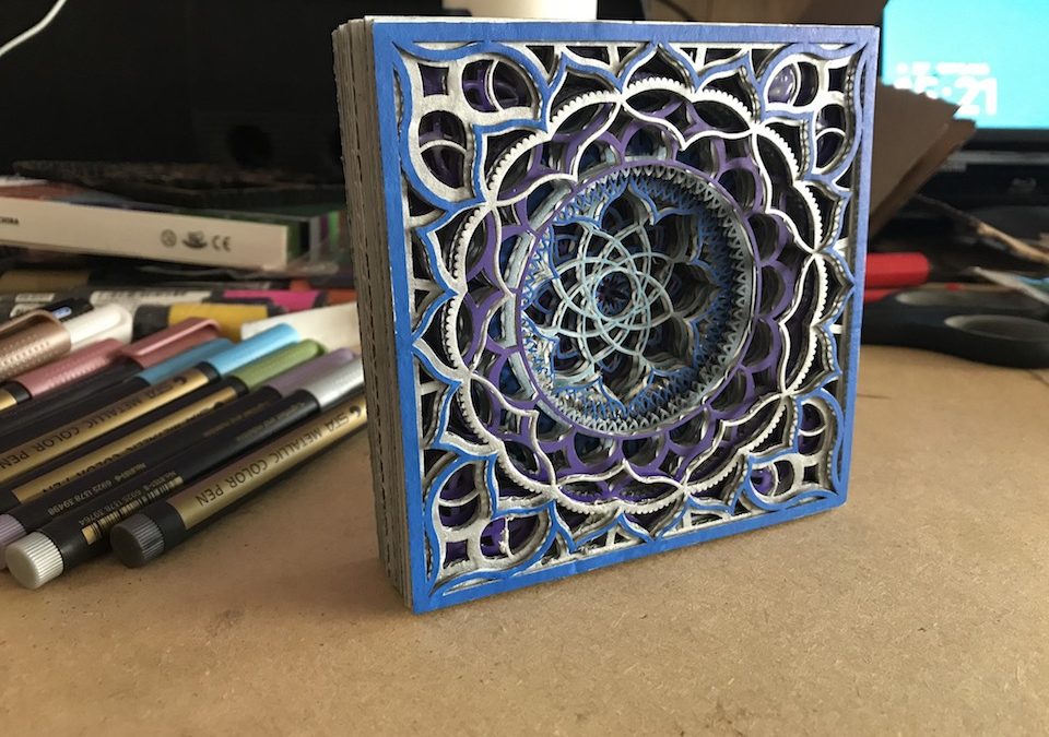 Multi-layered Mandala